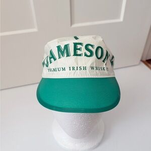 Vintage Jameson Irish Whiskey painters hat promo alcohol advertising clover leaf
